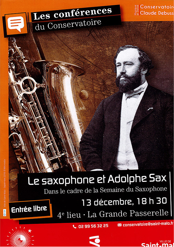 Le saxophone et Adolphe Sax