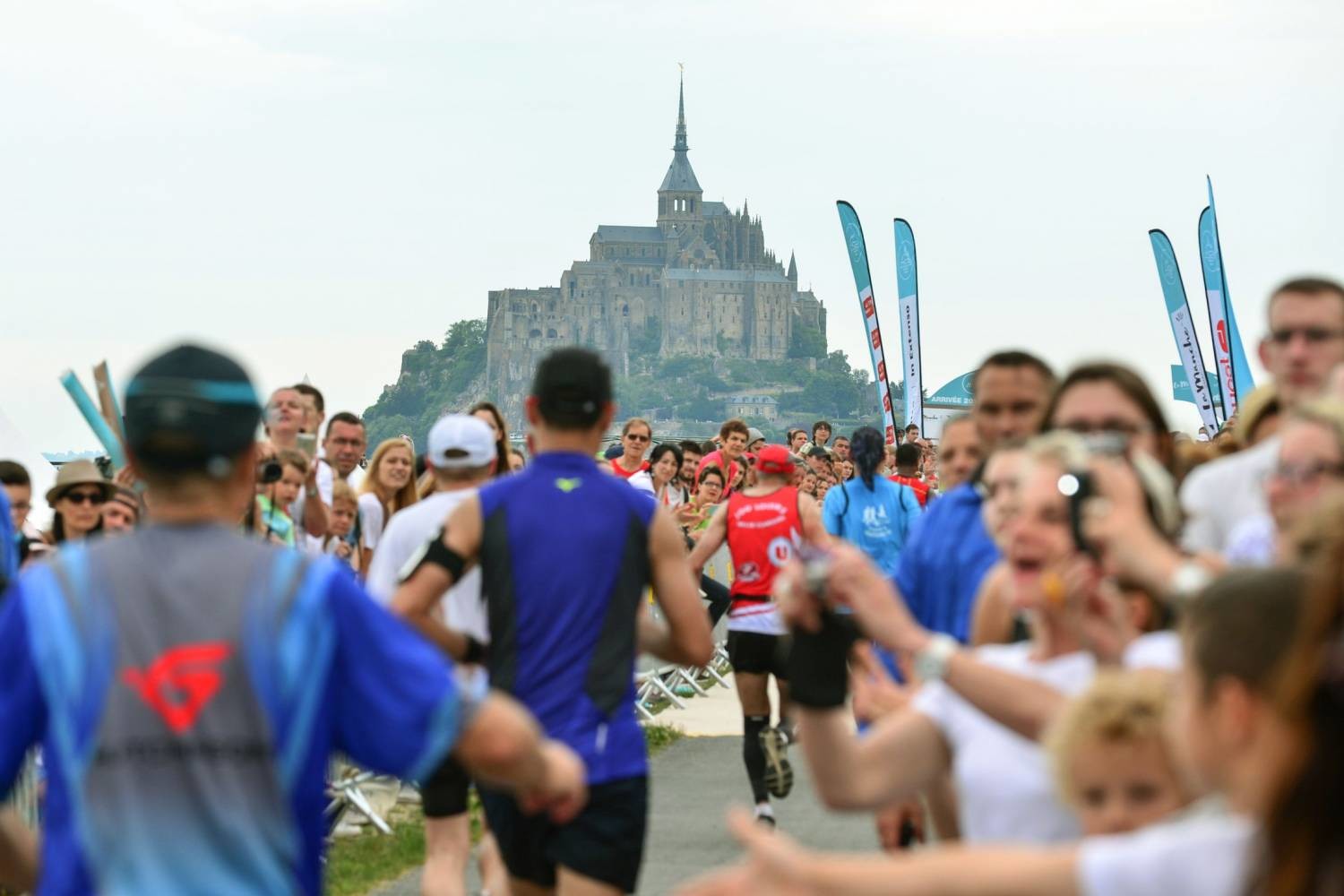 Le marathon du Mont St-Michel