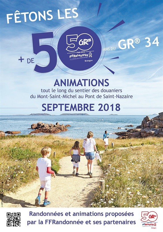 50 ans du GR34 : Saint-Méloir-des-Ondes