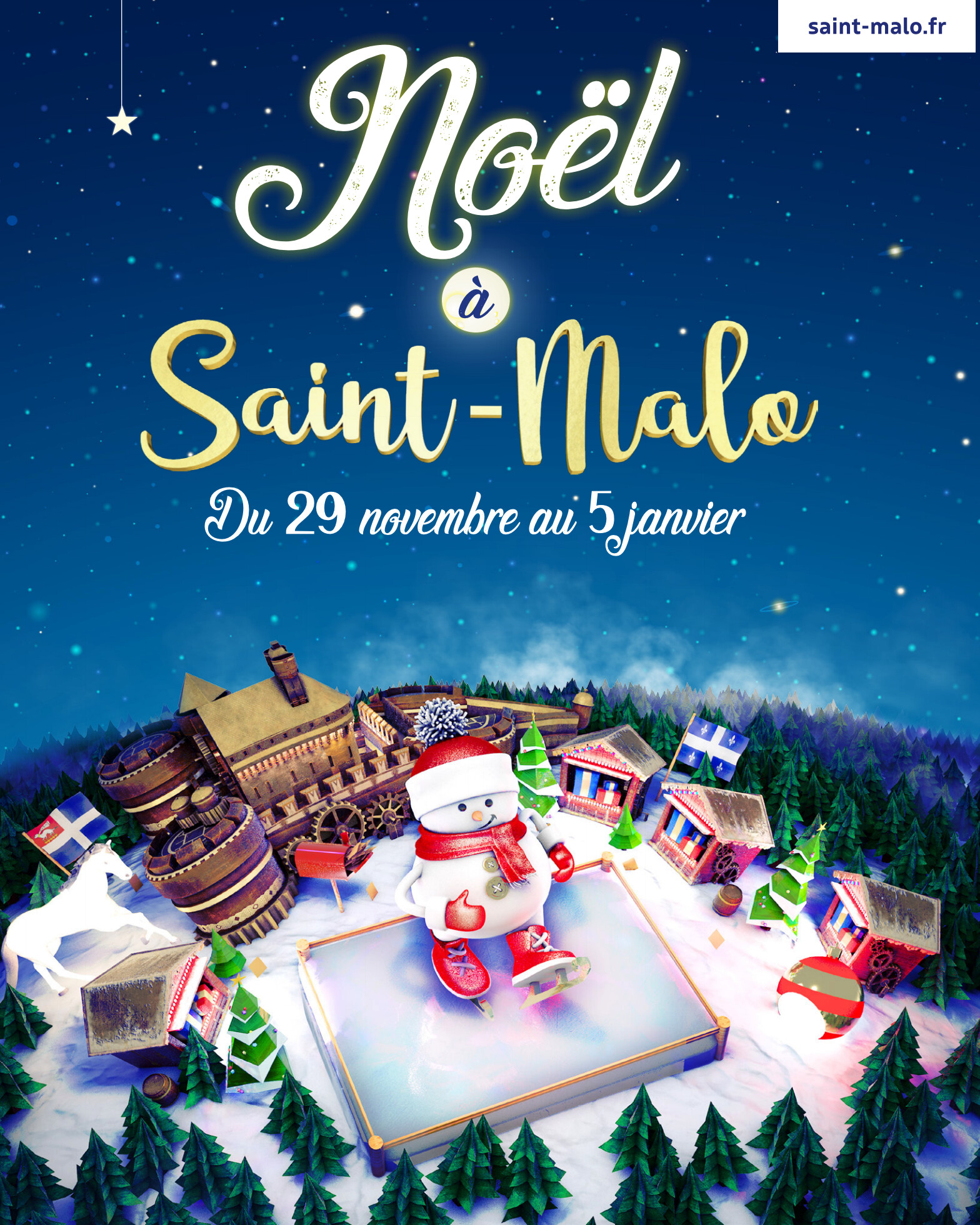 Marché de Noël de Saint-Malo