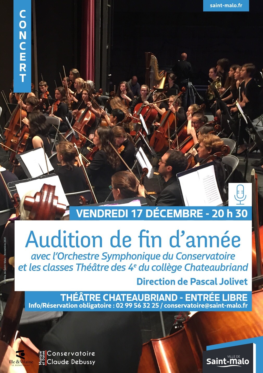 Audition Orchestre Symphonique