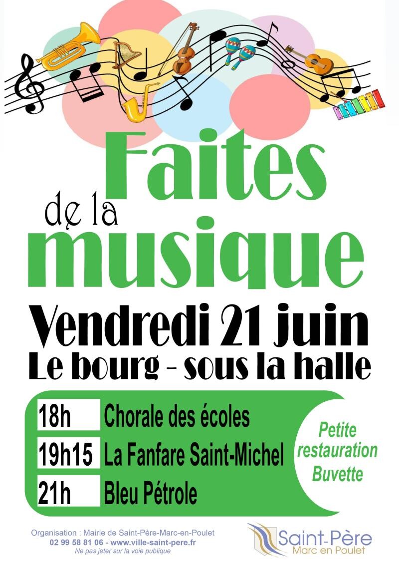 Fête de la musique à St-Père