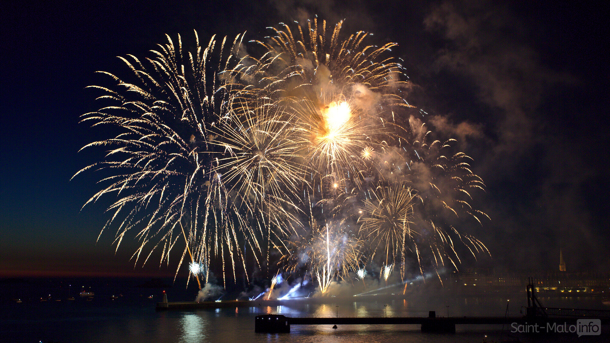 Feu d'artifice de St-Malo