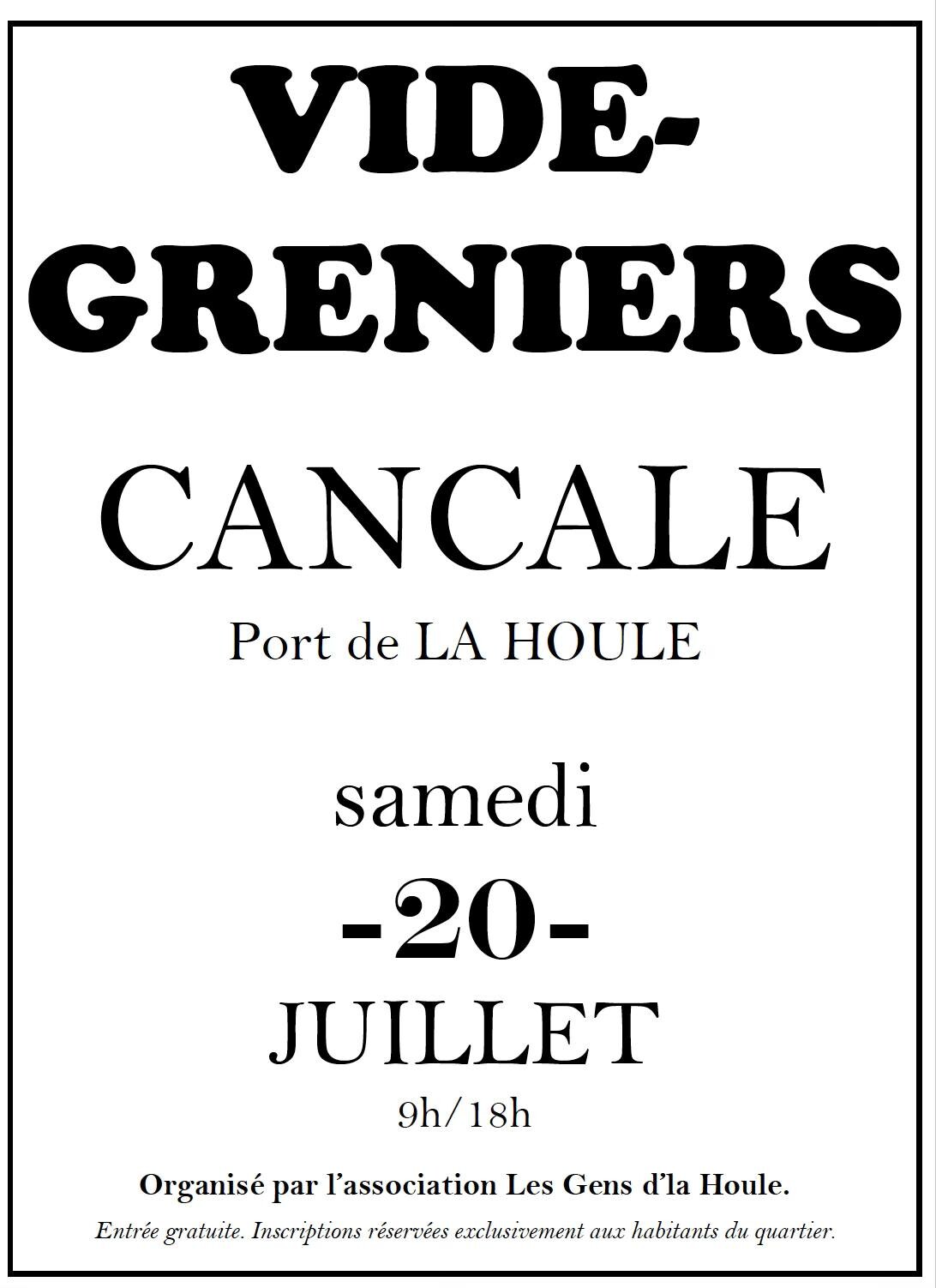 Vide-Greniers de la Houle